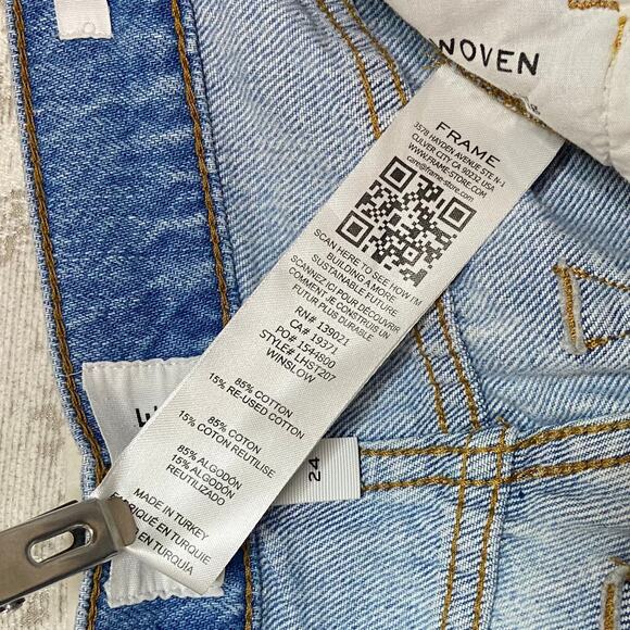 Frame Le High Straight Jeans in Winslow - Picture 4 of 6